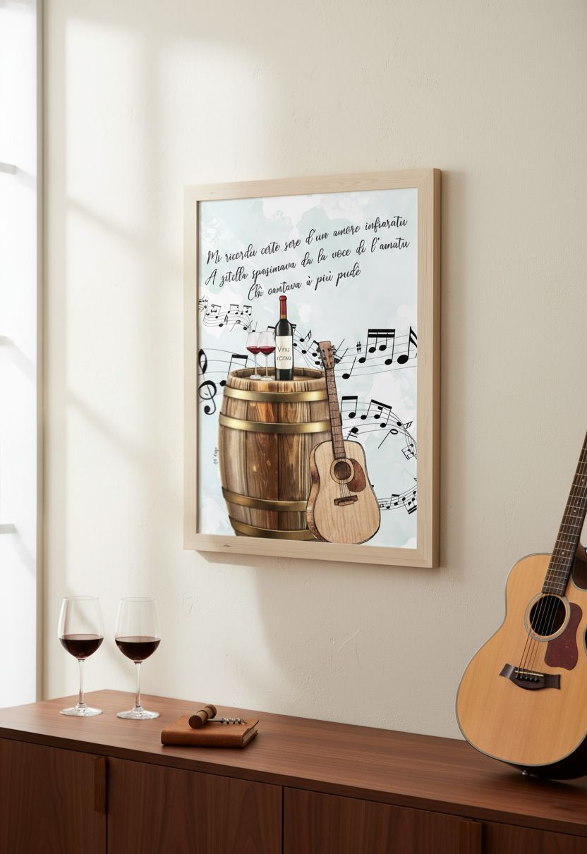 Cadre "A Guitarra"