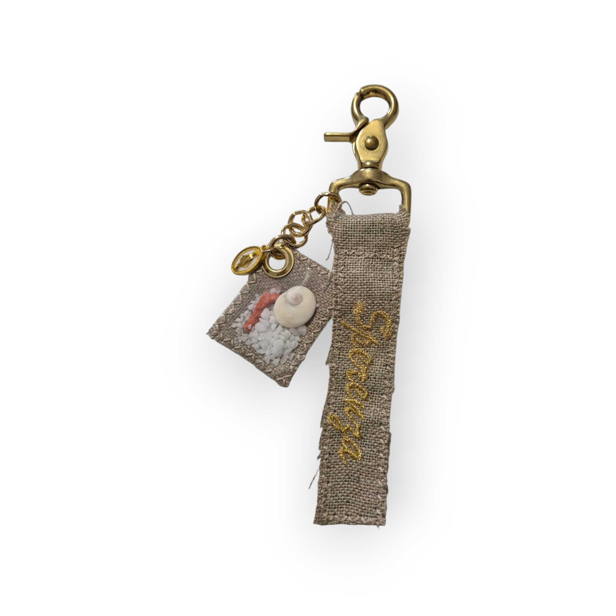 idee cadeau Porte-clés brodé