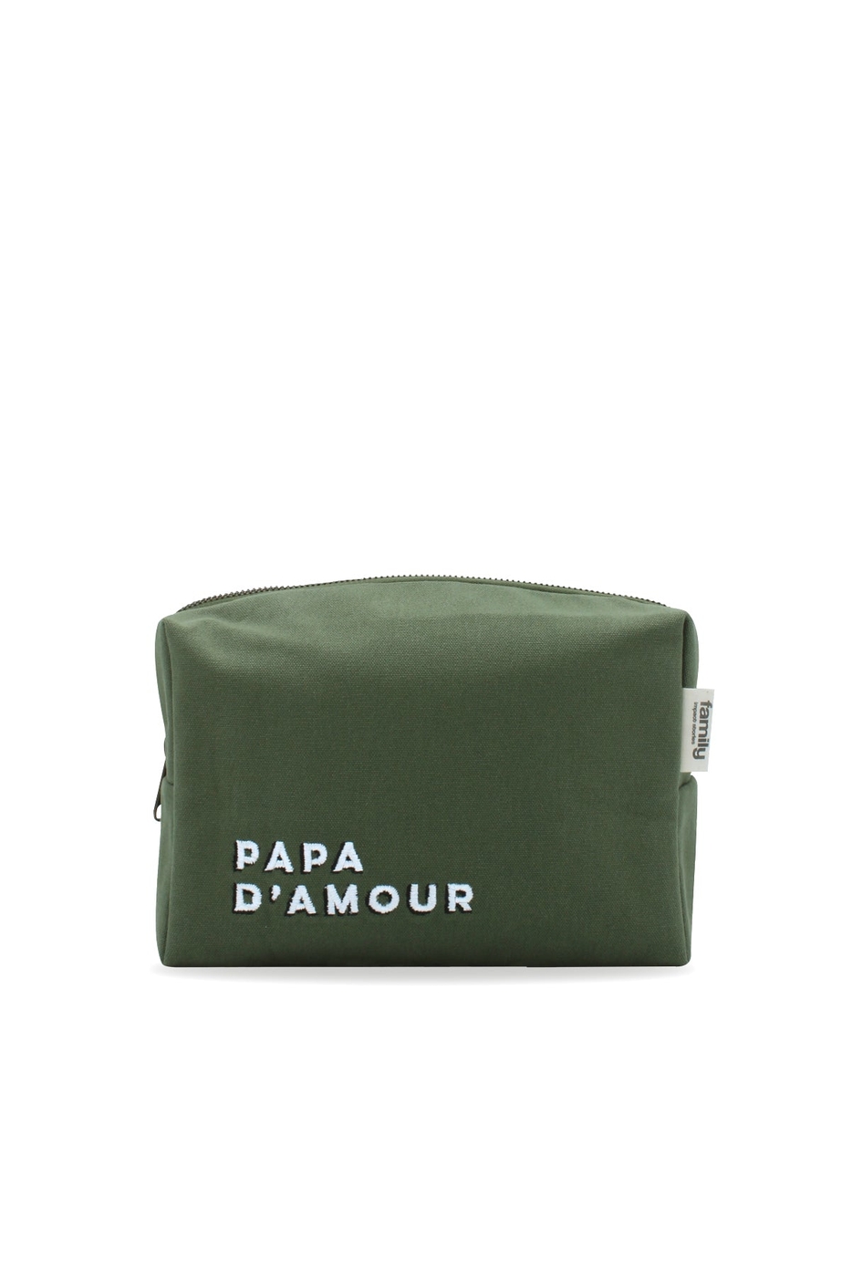 trousse de toilette homme kaki