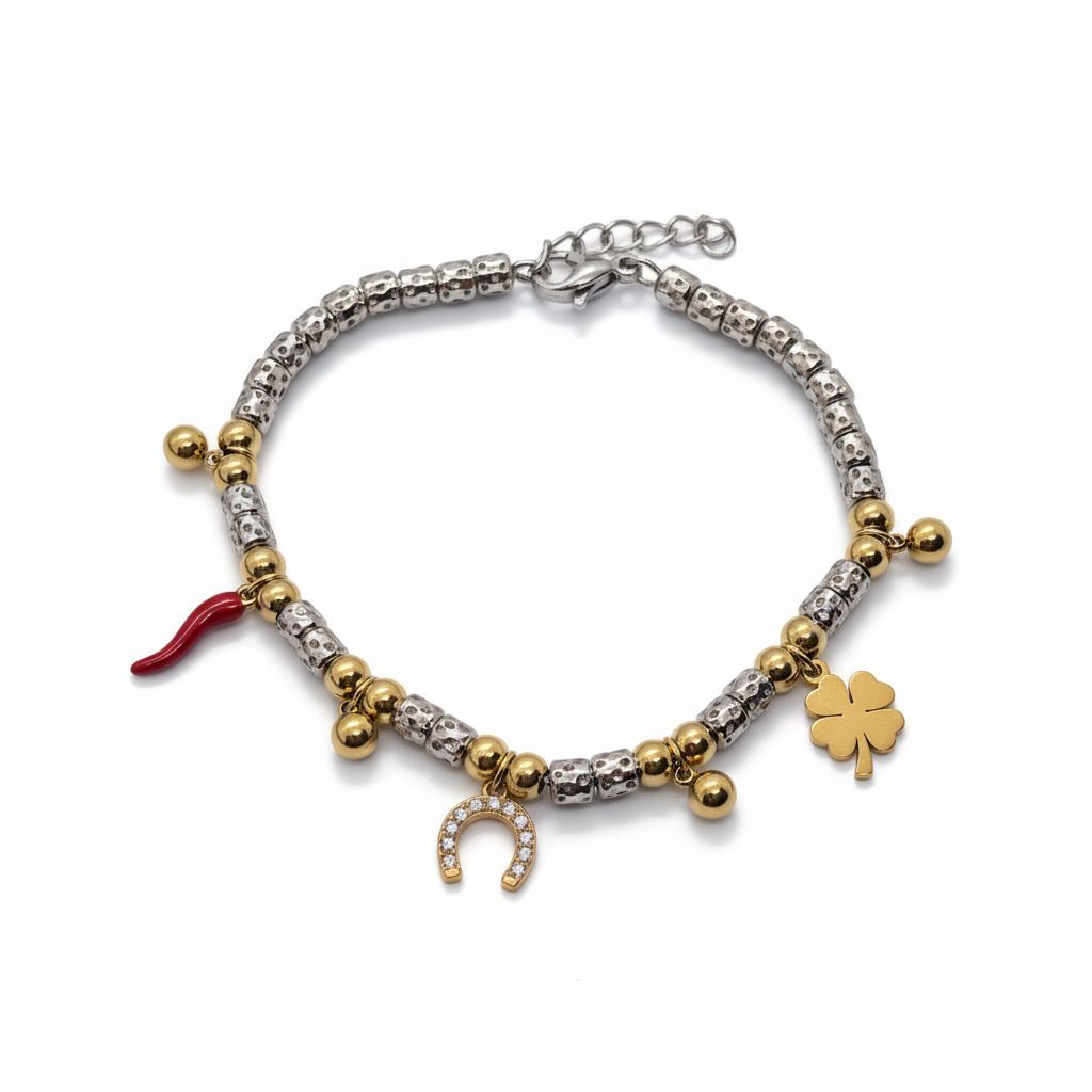Bracelet femme trèfle