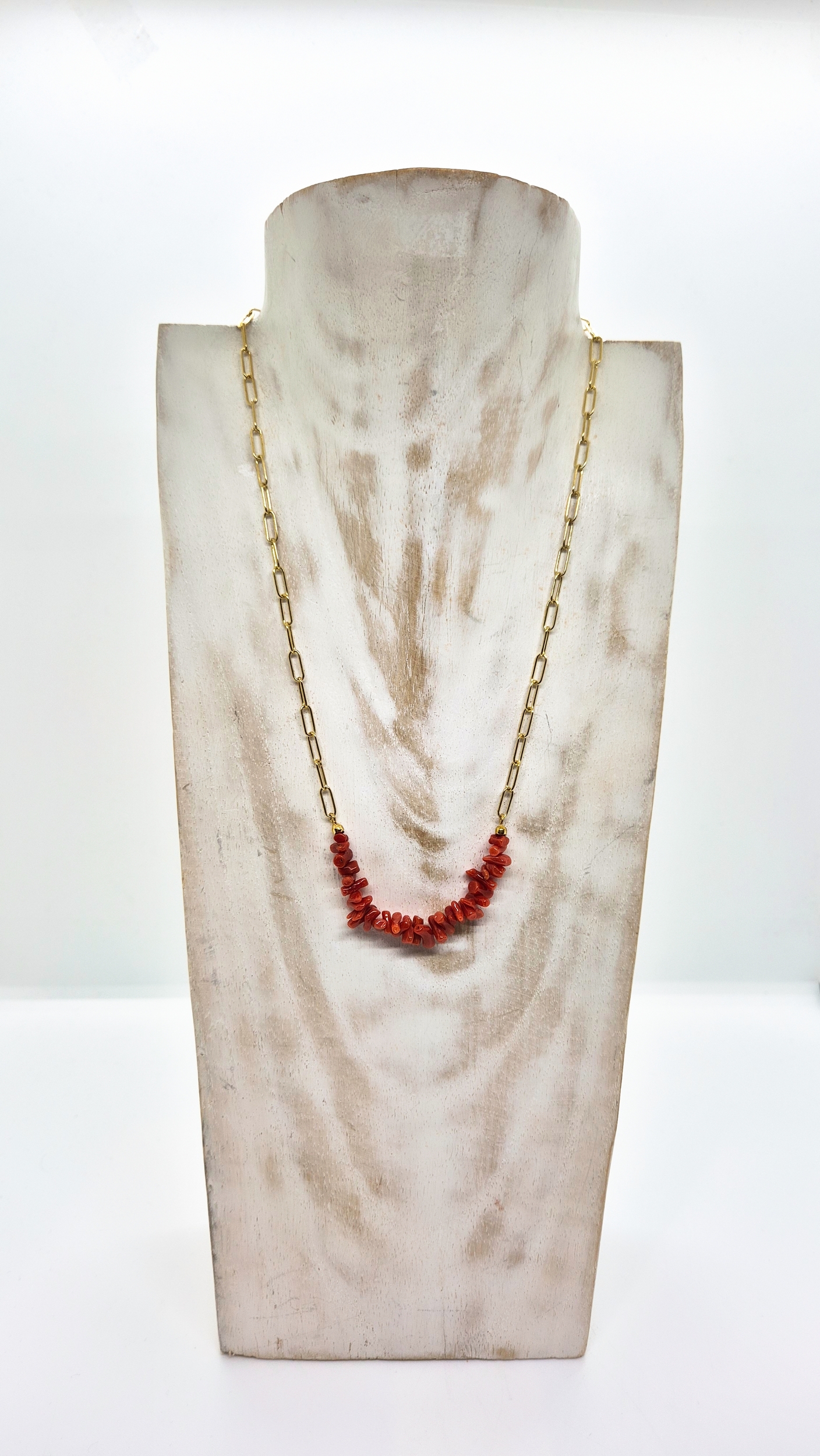 Bijoux femme en corail rouge corse véritable