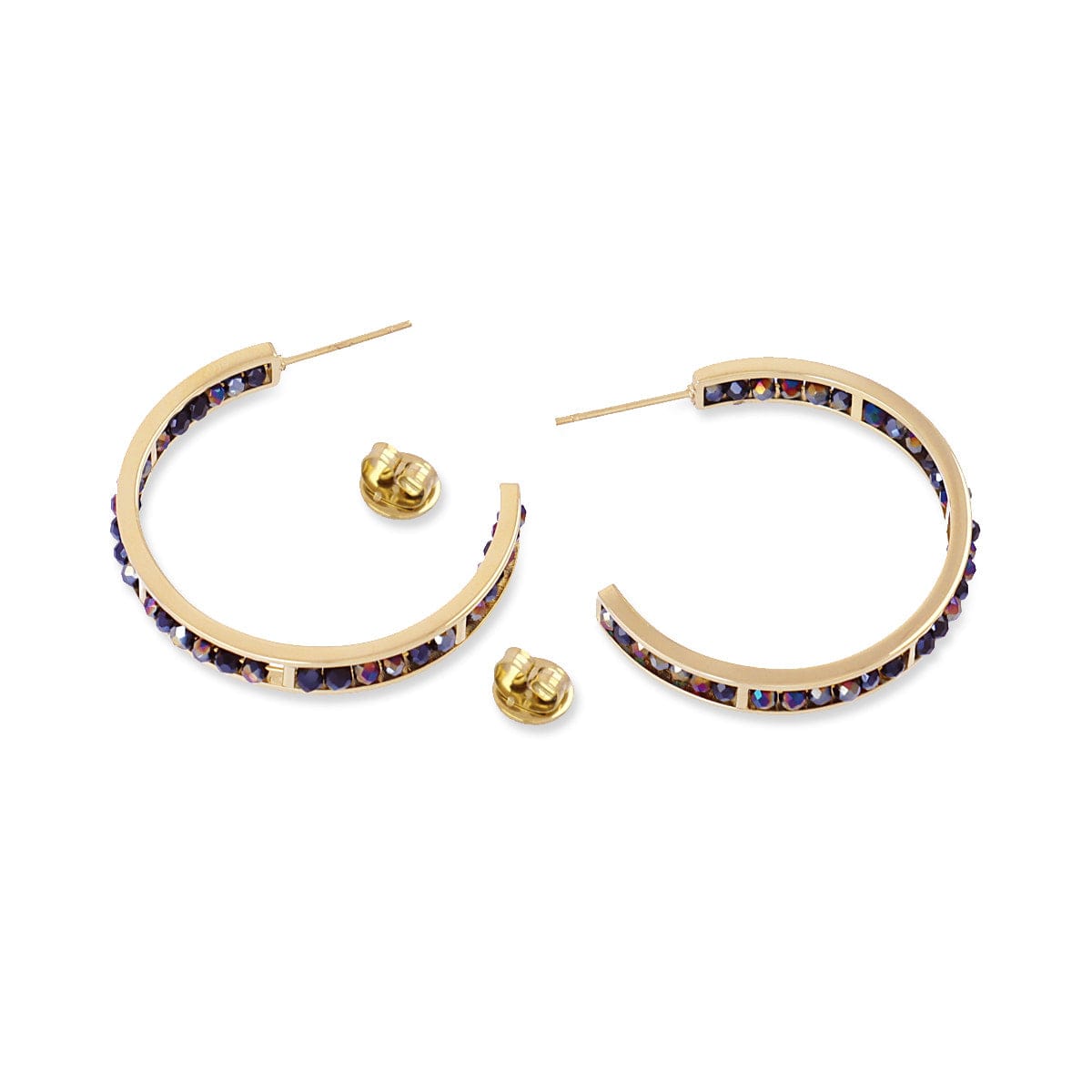 boucles d oreilles femme pas cher pierre bleue
