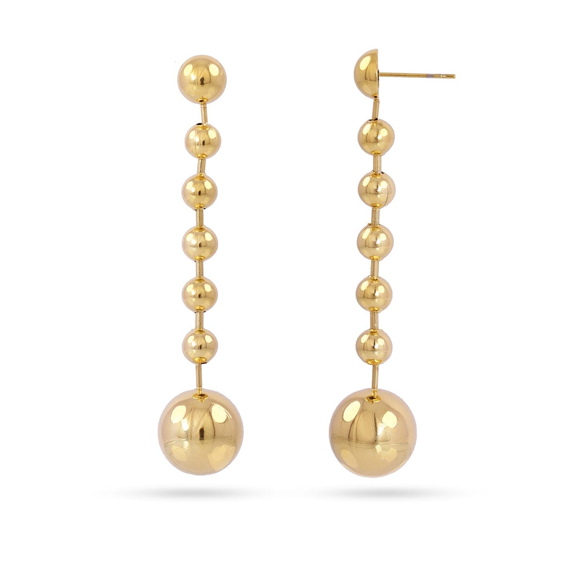 Boucles d'oreilles boule Femme pendantes prix doux