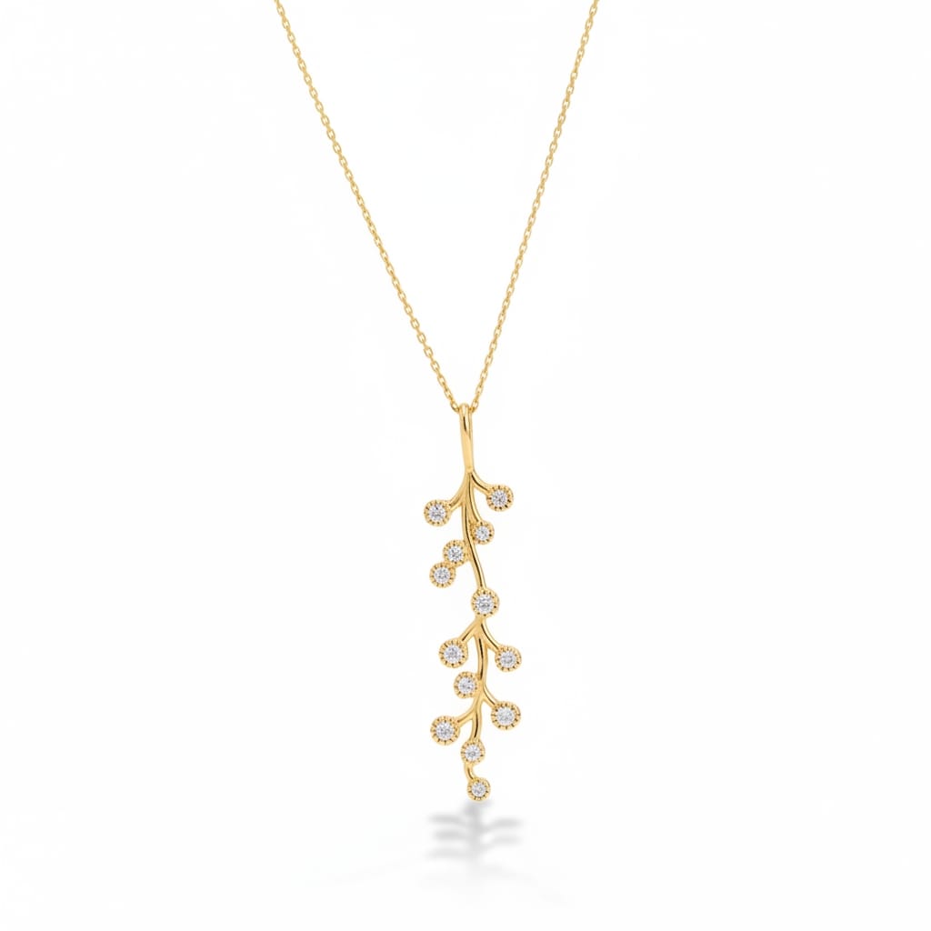 Collier diamants Or Jaune