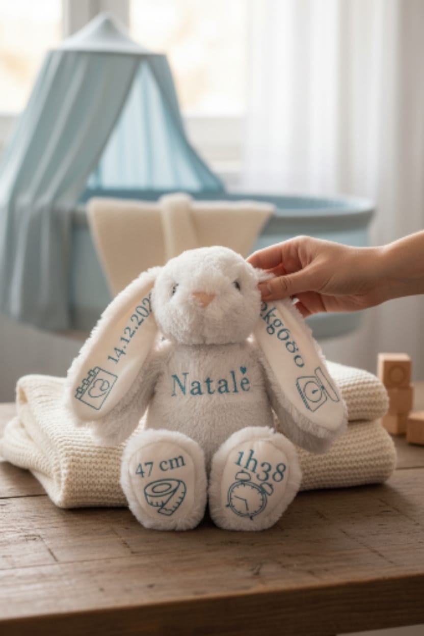 doudou enfant personnalisable bijouterie