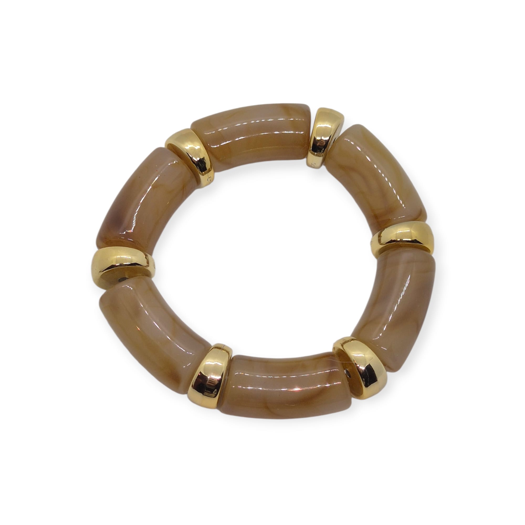 Bracelet élastique luxe discret
