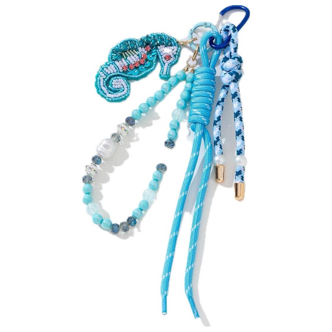 Porte-clés accessoire turquoise