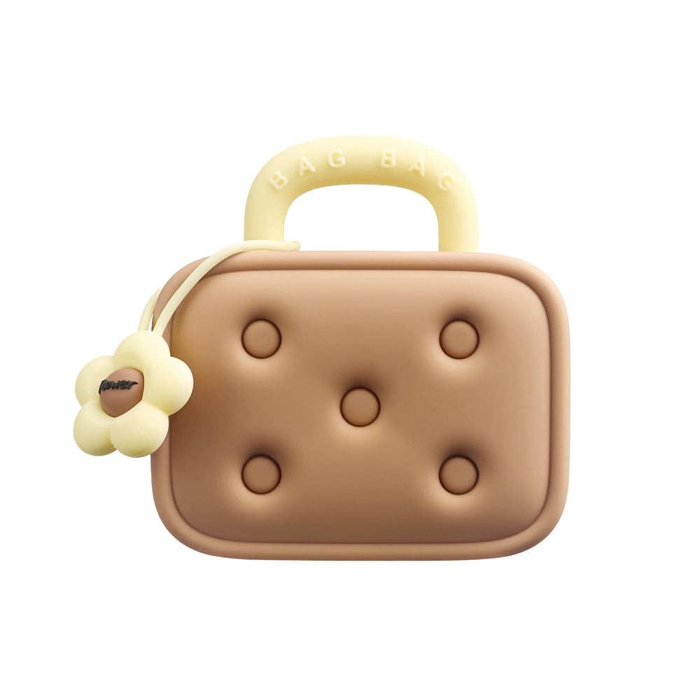 Chaufferette compacte rechargeable marron