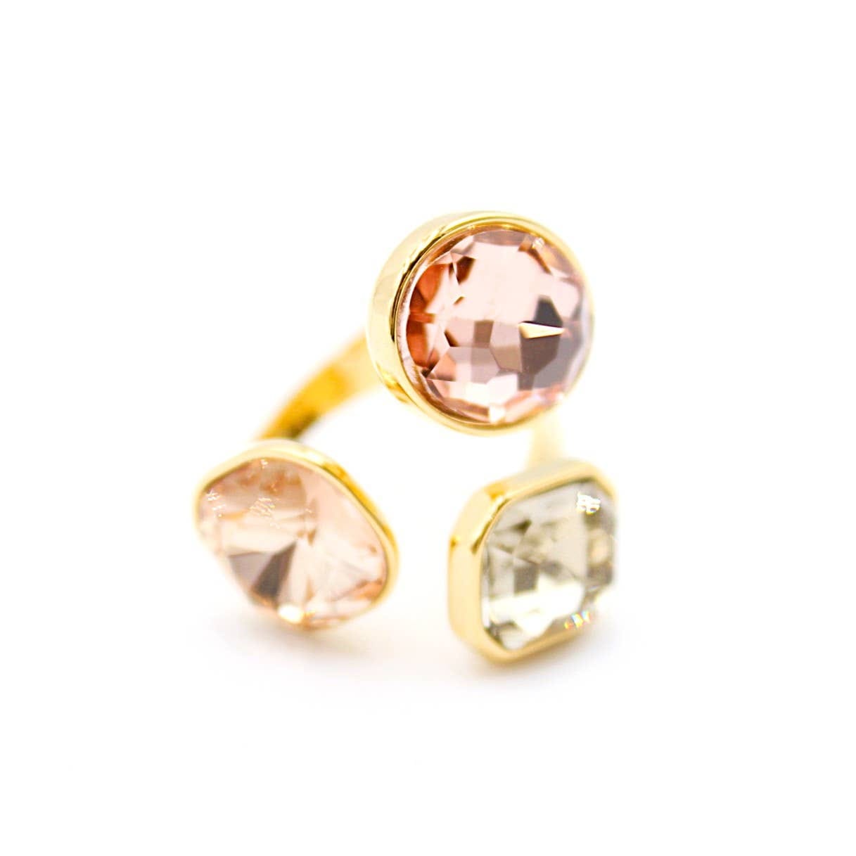 bague femme acier inoxydable