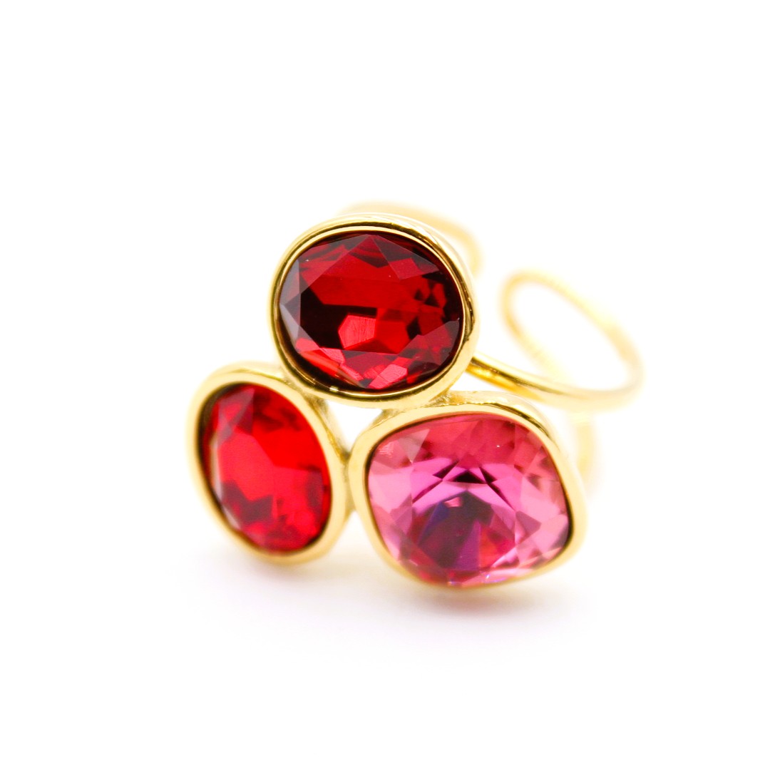 bague ajustable inox femme