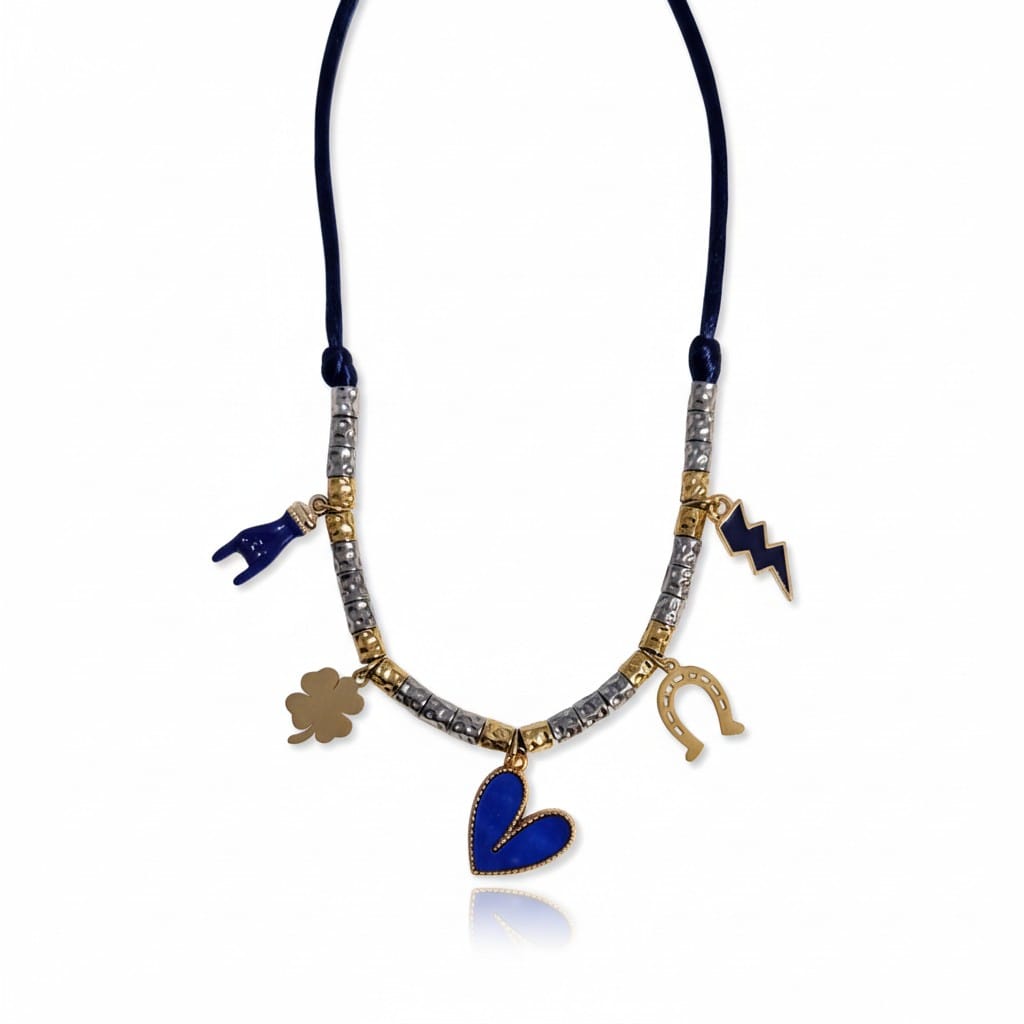 Collier Porte-Bonheur Coloré Femme