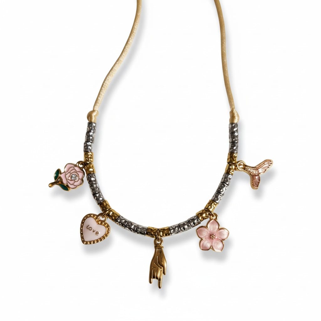 Collier femmes à Breloques Multiples Protection