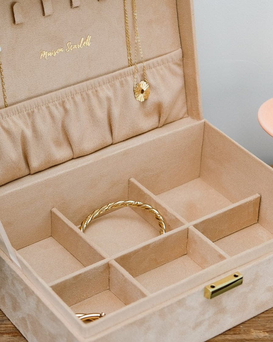 coffret bijoux femme velours