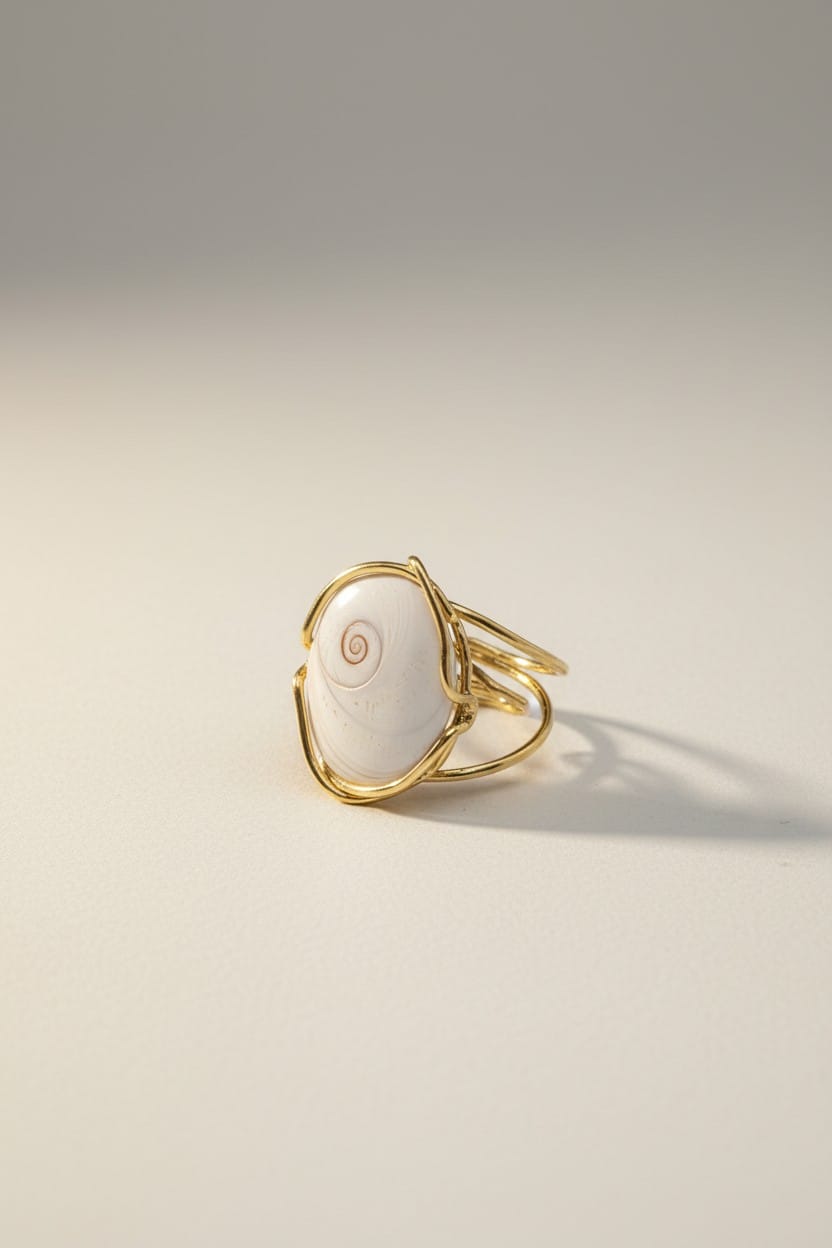 Bague femme  oeil de sainte Lucie corse en vermeil