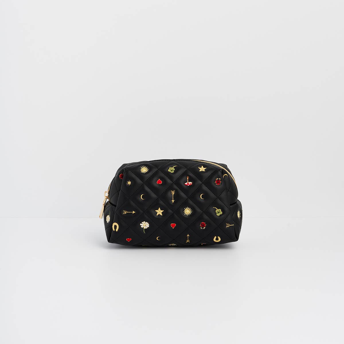 Pochette femme Noire Matelassée en bijouterie
