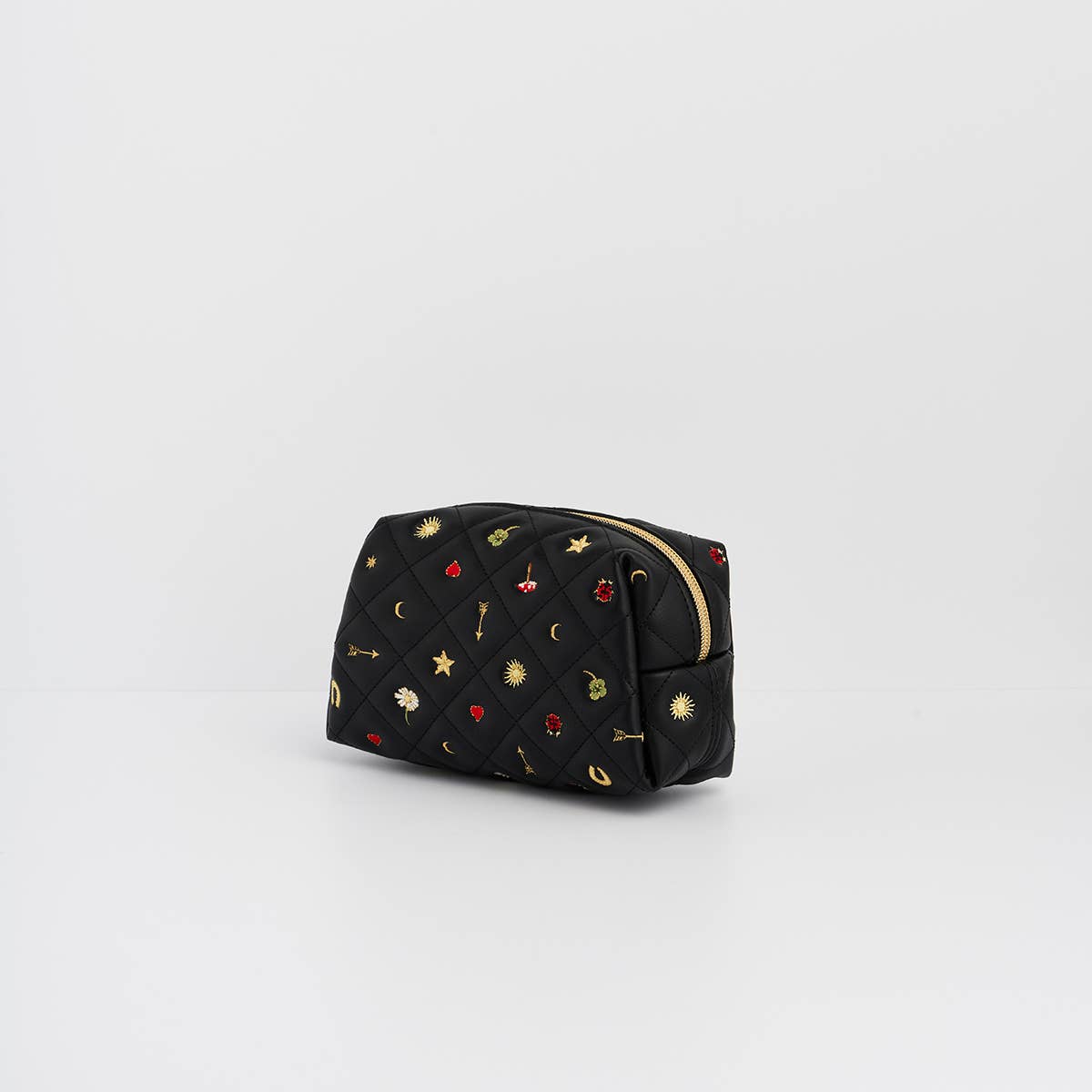 Pochette femme Noire Matelassée pas cher