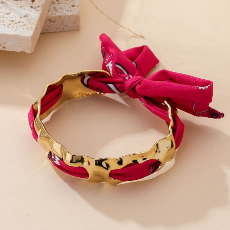 Jonc femme rose
