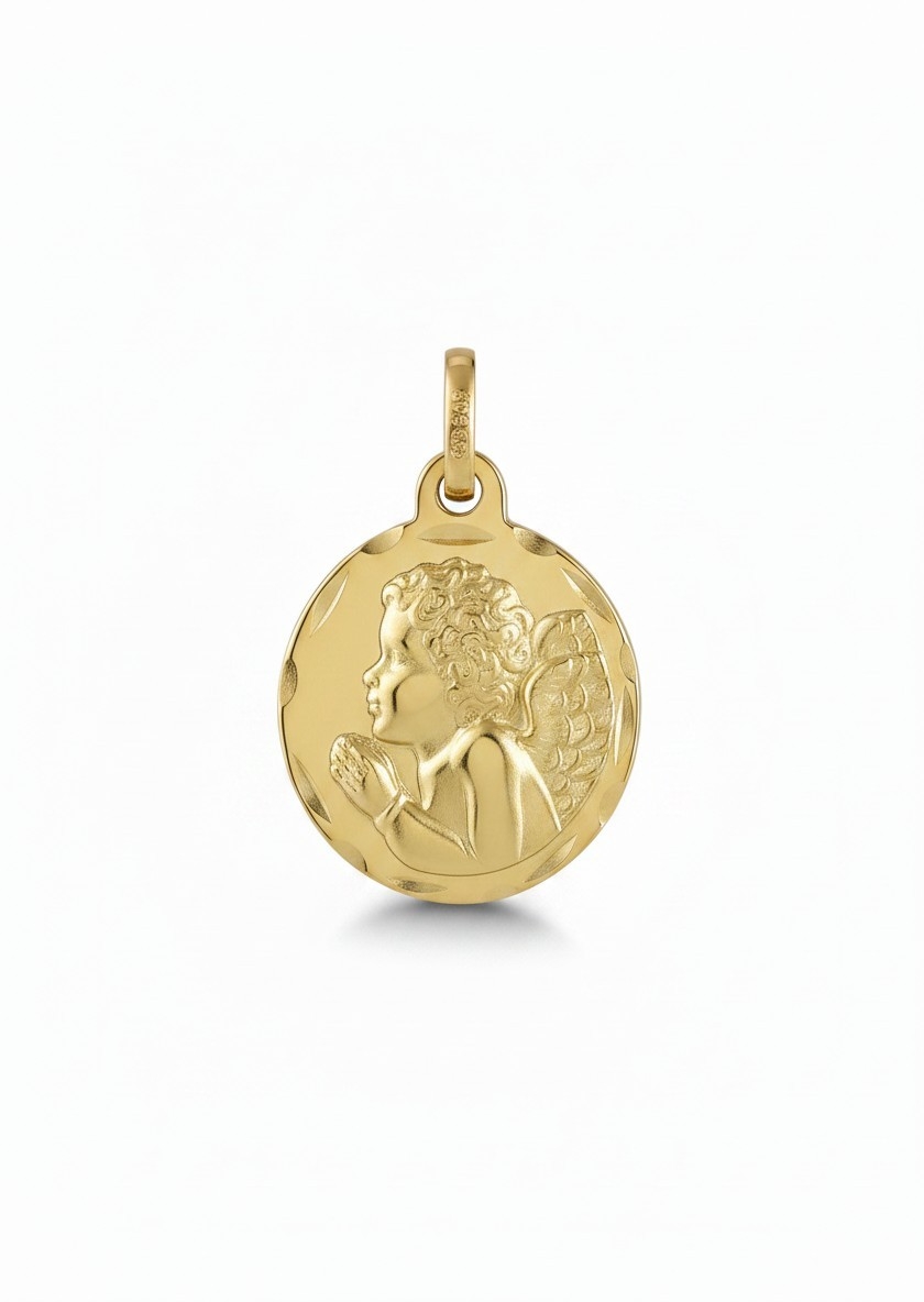 medaille-ange-en-priere-or-9k