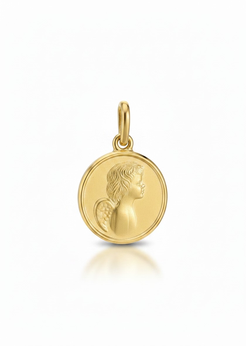medaille-bapteme-ange-or-9k