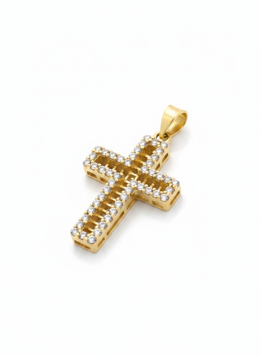 pendentif-croix-brillante-or-bapteme