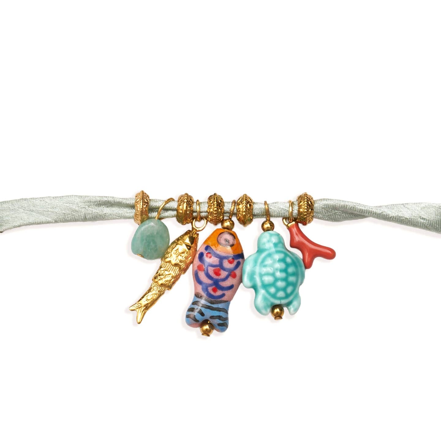 Bracelet  tendance réglable avec Breloques
