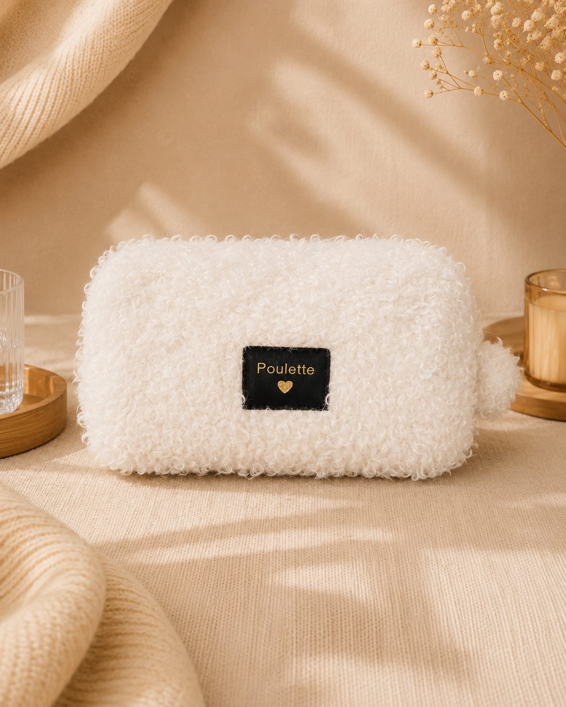 Pochette Trousse Blanche Paulette