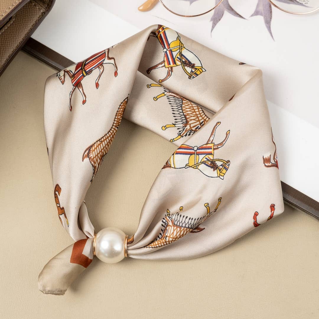 Foulard aimanté doux chic élégant prix doux