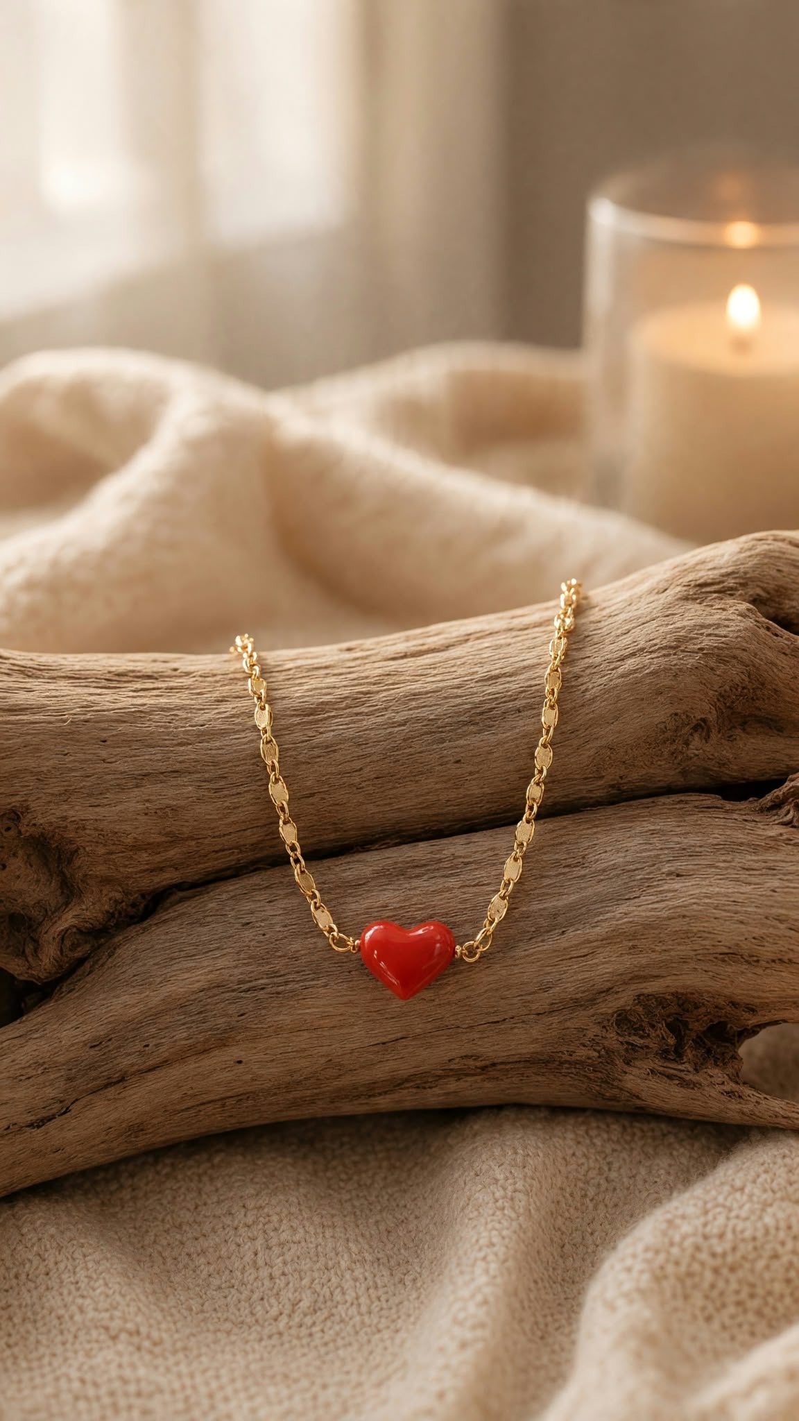 Bracelet argent 925 doré à l'or fin 18k et Corail de Méditerranée