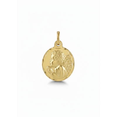 medaille-ange-en-priere-or-9k