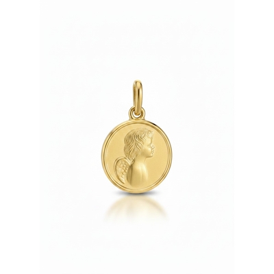 medaille-bapteme-ange-or-9k