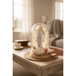 Cloche décorative lumineuse Madone corse