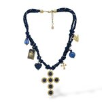 Collier fantaisie croix à prix doux
