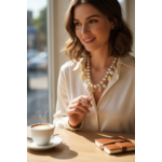 Collier fantaisie croix pour femme