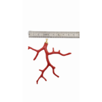 pendentif branche corail or 18k pendentif branche corail or 18k