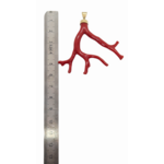 pendentif branche corail or 18k pendentif branche corail or 18