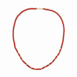 collier corail or 18K