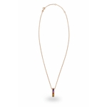 Collier femme or Rose