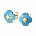 puce-d-oreilles-or-jaune-turquoise