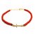 Bracelet Vermeil Corail Perle - Croix