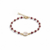 Bracelet corail rouge femme