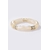 Bracelet élastique coloré blanc