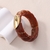 jonc colore ouvrant marron