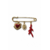 Broche protection/porte-bonheur