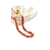 Collier pour femme en corail rouge de l'île de beauté