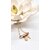 Collier argent 925 doré à l'or fin Corail, Croix