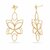 boucles d'oreilles originales acier inoxydable