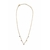 Collier femme corse en or jaune et saphir