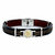 Bracelet homme corse en cuir avec une douille