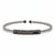 Bracelet homme bi colore en argent tendance 2026