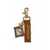 Porte clef porte bonheur protection sel et œil